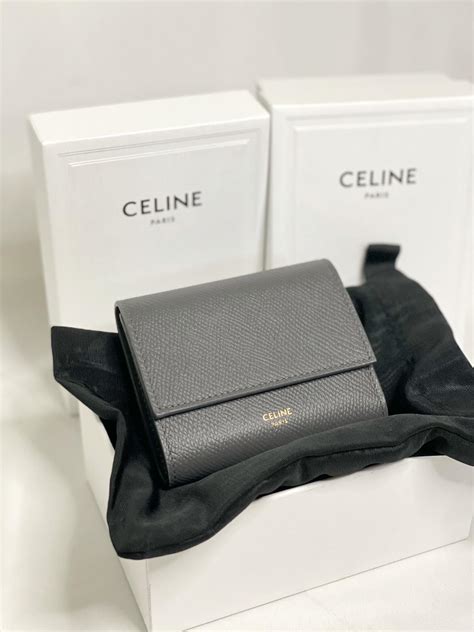 celine trifold wallet